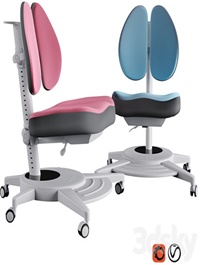 Orthopedic child seat pittore pink fundesk