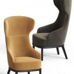 Eve Wing Back Armchair Parla Design