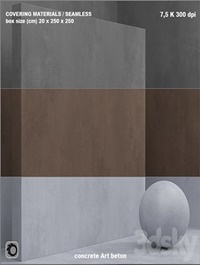 Material (seamless) - microconcrete, concrete, plaster set 72