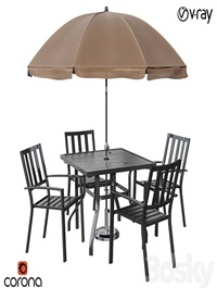 Castanon Rectangular Dining Set