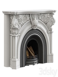 Victorian fireplace