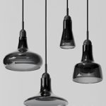 Shadow Large Pendants – Black and White