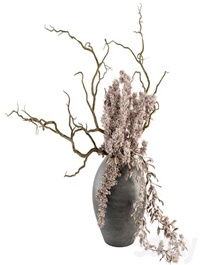 Bouquet - Dried Branch in Concrete vase 71