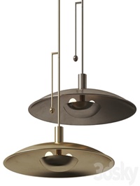 Cb2 - Alavanca Brass Pendant Light