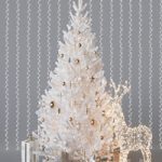 White christmas tree