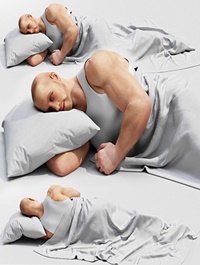 Sleeping man