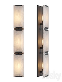 Rh Harlow Calcite Linear Sconce
