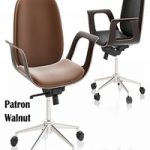 Patron Walnut Office Chair