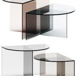 Botero Glass coffee table by NICOLINE