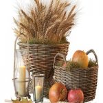 Decorative set with baskets 1