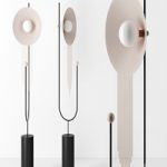 Floor Lamp With Hair by Adir Yakobi