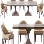CANNES Montenapoleone Chairs and ROYAL Montenapoleone Tables