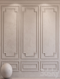 Decorative plaster with molding 34