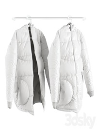 Winter jacket SONDR on a hanger