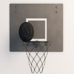 SPANST Basketball hoop and ball (IKEA)