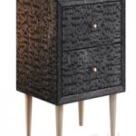 Charcoal wood cabinet