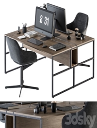 Office Furniture - employee Set 26