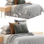 Scandinavian bed