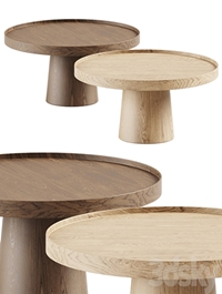 Rodan coffee table by PINCH / Wooden table