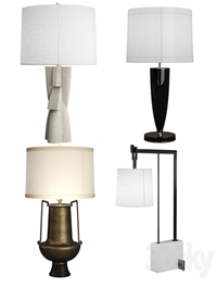 Arteriors 4 table lamps