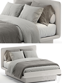 Gallotti&Radice LILAS double bed