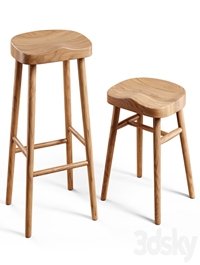 Zara Home - The ash wood stool
