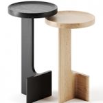 beam side table by Ariake