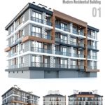 Modern Residential Building 01