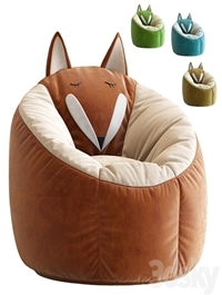 Kaikoo Kids Fox Bean Bag Chair