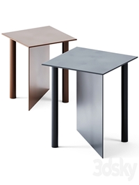 Coffee Tables Square Piatto by Fucina