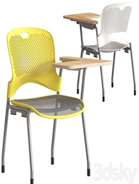 Herman, Miller ,Caper ,Stacking ,Chair, with ,table