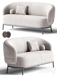 JULIET | Fabric sofa By Domkapa