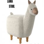Pouf in the nursery Llama from Apollo