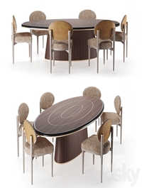 Frato Dining Table Bremen & Dining Chair Crete