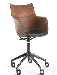 Kartell Q/Wood Chair