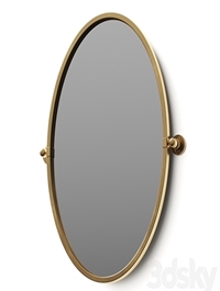 Rejuvenation Rigdon Oval Pivot Mirror