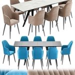 Lexi dining chair and table Amsterdam