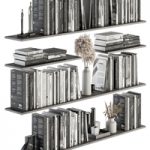 Decorative Set on Shelves and Decor objects – Set 07