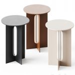 Androgyne side table by Menu