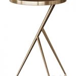 Cecilia Rough Brass Accent Table Coffee Table Coffee Table