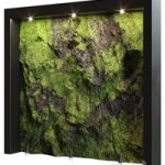 green natural stone wall1