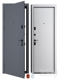 Entrance metal door Vista (Abvehr)