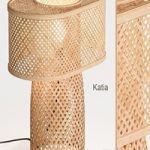 Katia bamboo table lamp, La Redoute