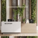 Reception Desk and Wall decor – office furniture 22 corona