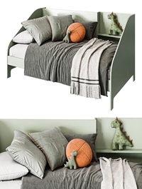 Bed with shelves Tagahe by LA REDOUTE INTERIEURS