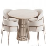 Rimo Chair Jeanette Table Dining Set