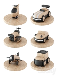 Set of wooden toys from S2VICTOR