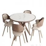 Tango dining table and Jody chairs
