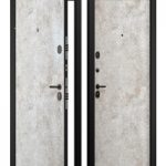 Entrance metal door Newest NT HPL 1 (Holz)