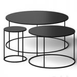 Adriani e Rossi edizioni Round Metal Coffee Table